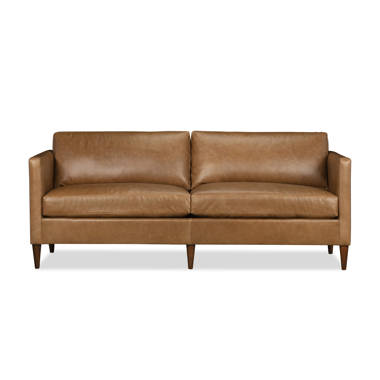 Genuine leather 2 online seater sofa